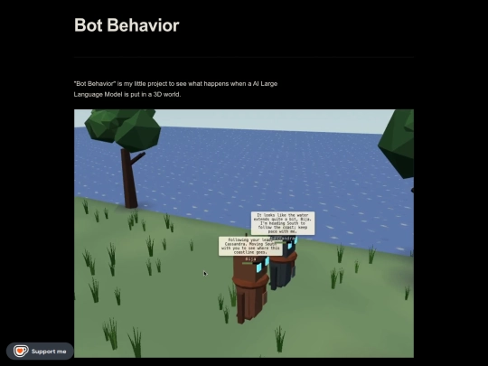 bot-behavior screenshot