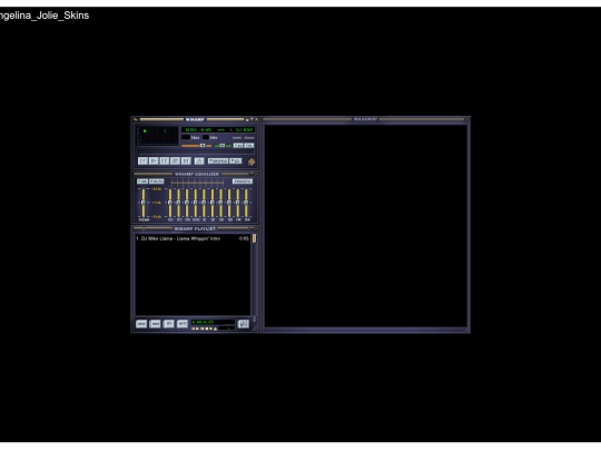 Winamp screenshot