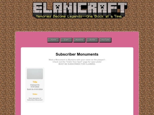 World/Monuments screenshot