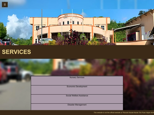 services screenshot