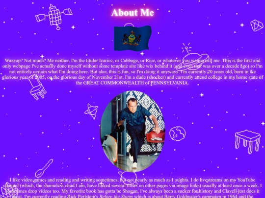aboutme screenshot