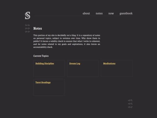 notes screenshot