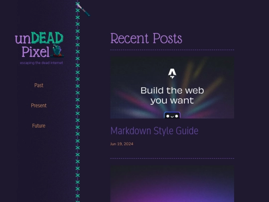 blog screenshot