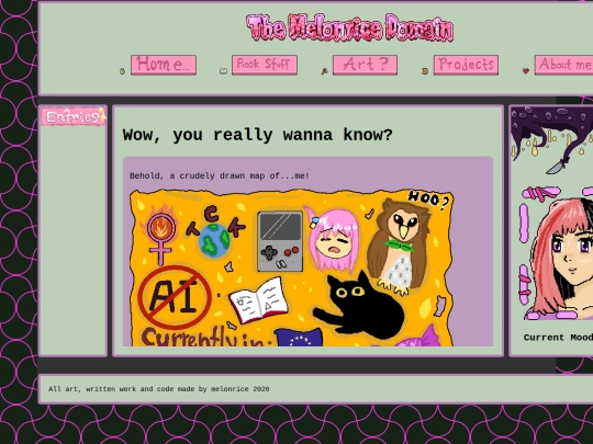 Aboutme screenshot