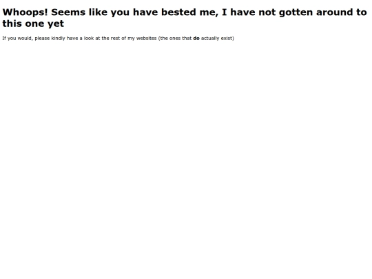 not_found screenshot