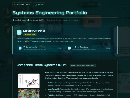 projects screenshot