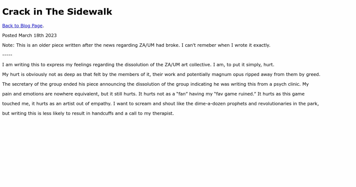 The web site of larssoulcube