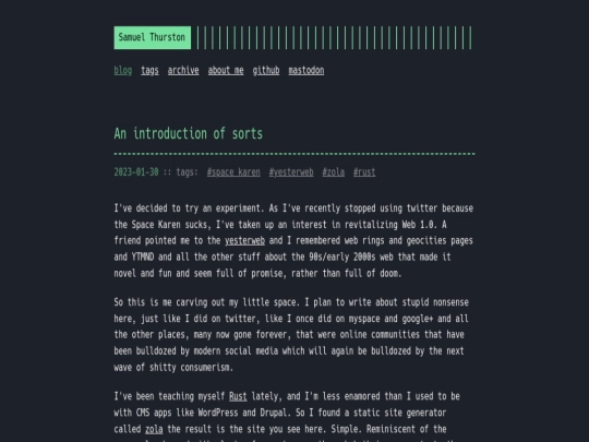 index screenshot