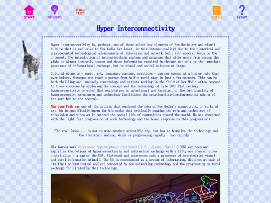 content/interconnectivity screenshot