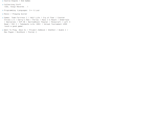 aboutme/interests screenshot