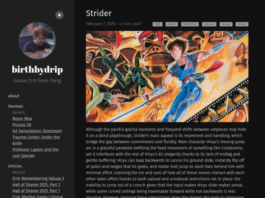reviews/strider screenshot