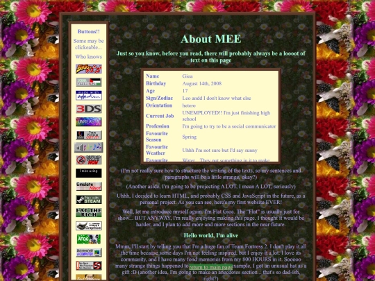 AboutMEE screenshot