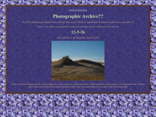 PhotographicArchive screenshot