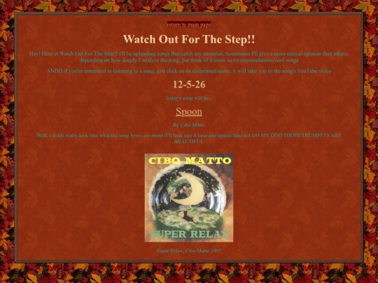 WatchOutForTheStep screenshot