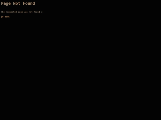 not_found screenshot