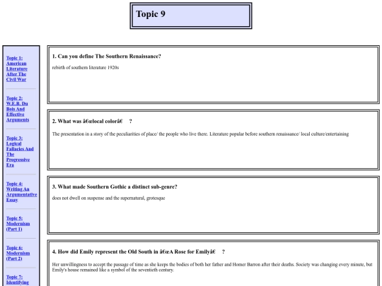 Calvert/James Grade 11/ELA/Topic9 screenshot