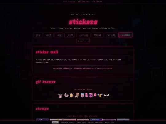 stickers screenshot