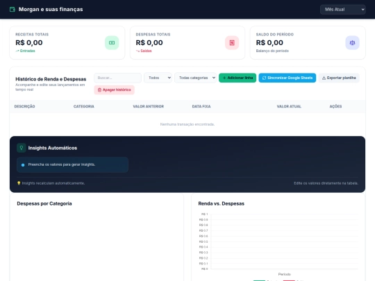 dashfinancas screenshot
