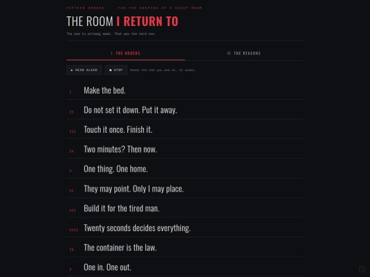 room-orders screenshot
