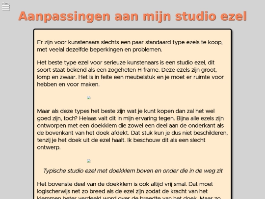 Artikelen/Hulpmiddelen/Aangepaste-studio-ezel screenshot