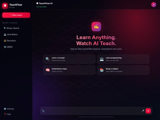 TeachFlowAI screenshot