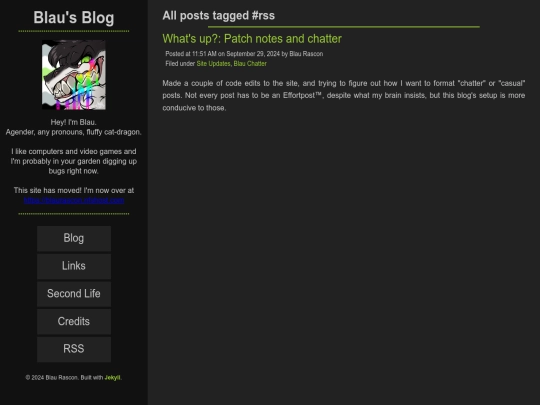tag/rss screenshot