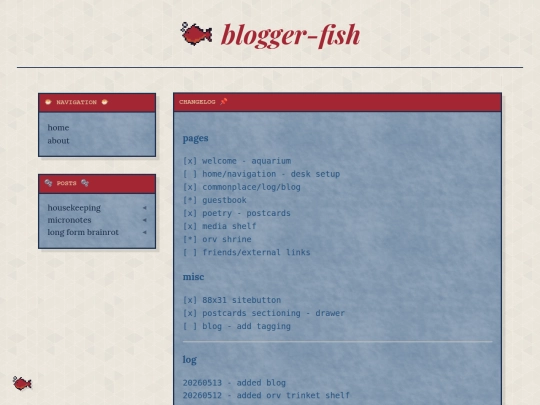 blog screenshot