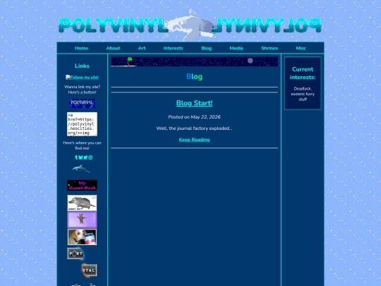 blog screenshot