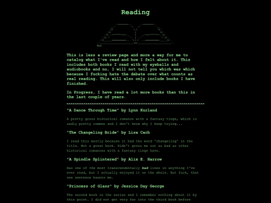 reading screenshot