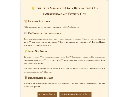 true_message_of_god screenshot