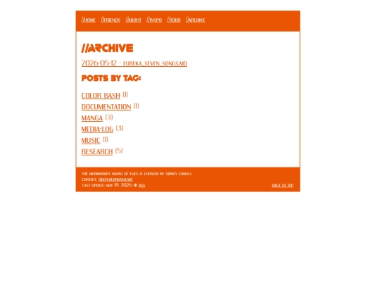 archive screenshot