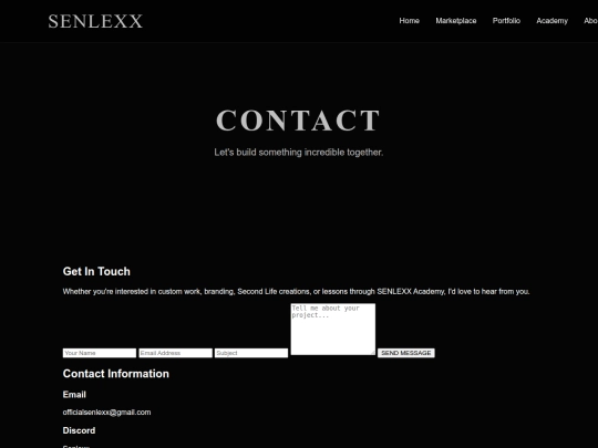 contact screenshot