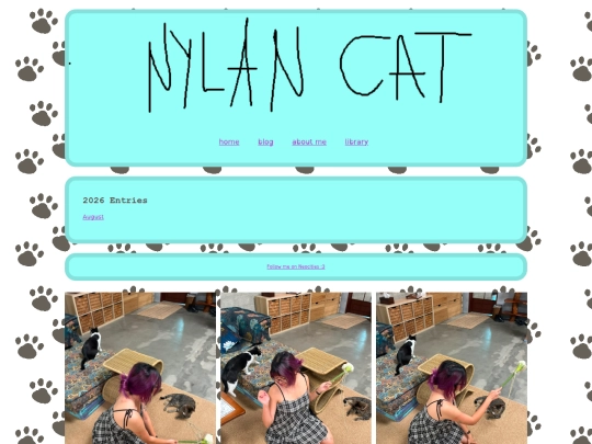 blog screenshot