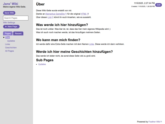 jan-wiki/Jans' Wiki (0.0.5) screenshot