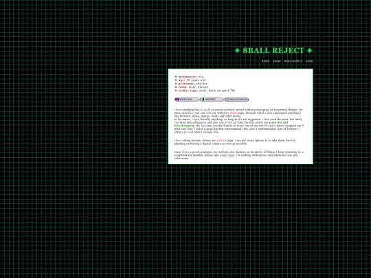 minidex/about screenshot