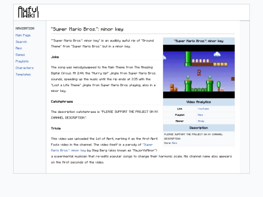 rips/super-mario-bros-minor-key screenshot
