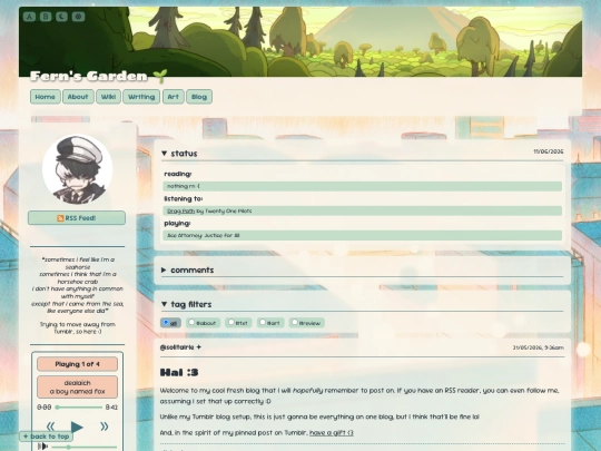 blog screenshot