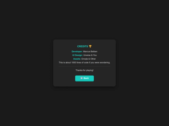 credits screenshot