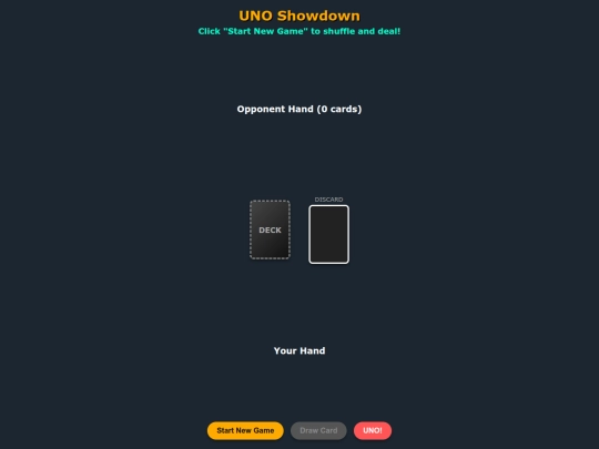 games/uno screenshot