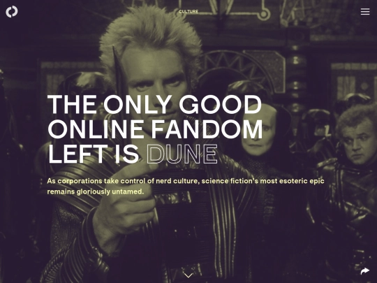 The only good online fandom left is Dune | The Outline
