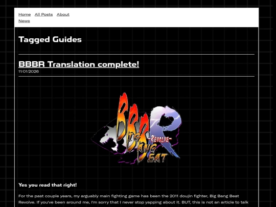 tags/Guides screenshot