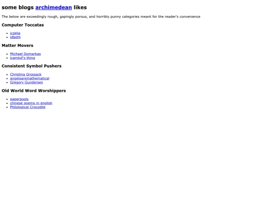blogs screenshot