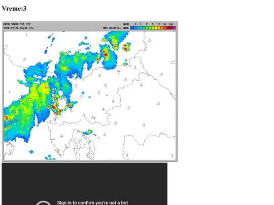 vreme screenshot