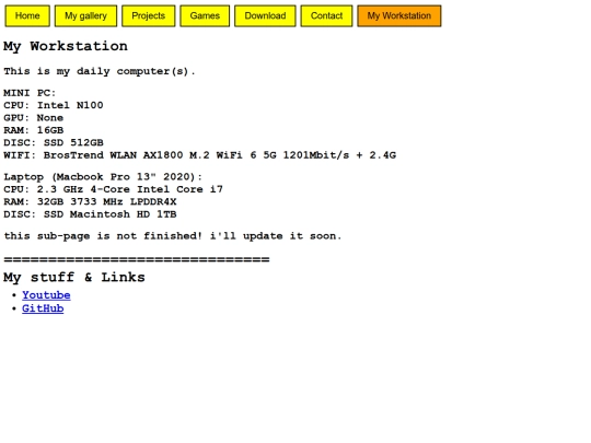workstation screenshot