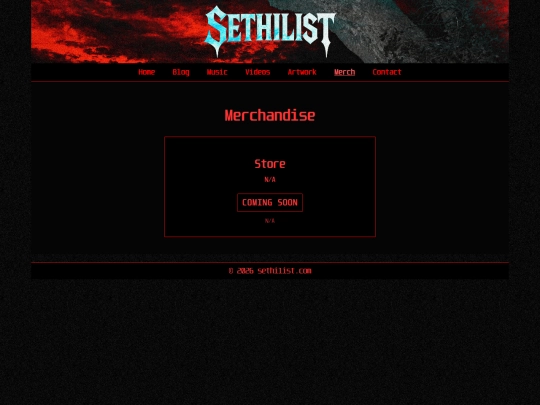 merch screenshot