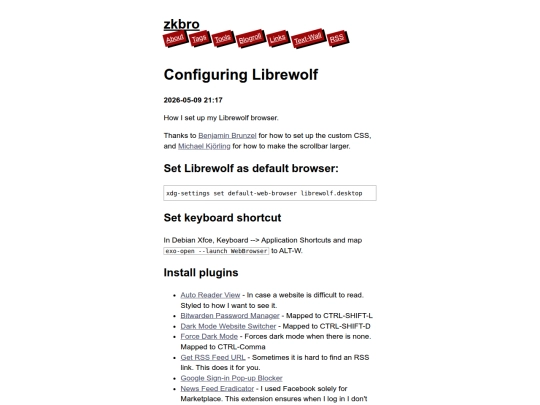 posts/configuring-librewolf screenshot