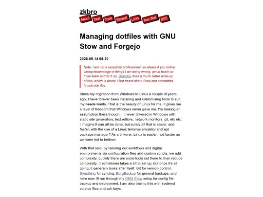 posts/managing-dotfiles-with-gnu-stow-and-forgejo screenshot