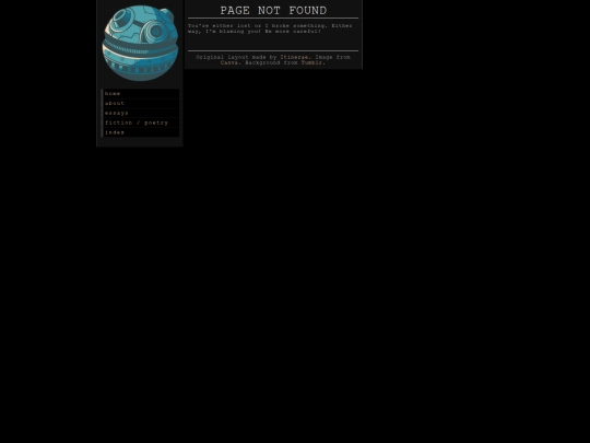 not_found screenshot