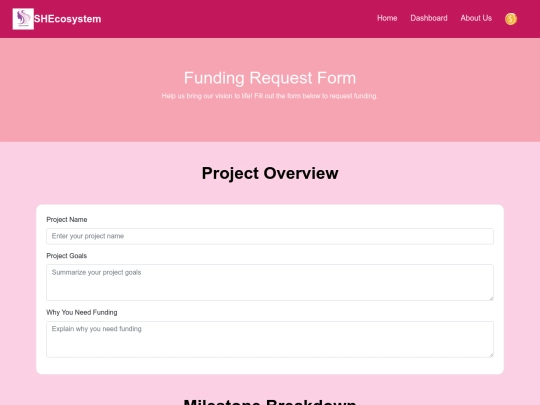 SHEcosystem/fundrequest screenshot