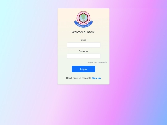 study/login screenshot